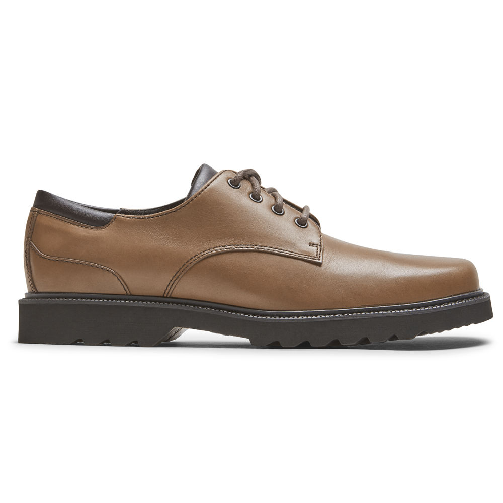 Rockport Mens Northfield Waterproof - Oxfords Dark Brown - VOE547963